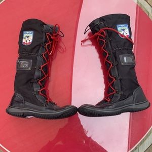 Pajar black boots size 8 euro 39